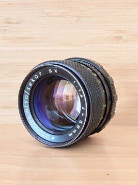 Mamiya/Sekor SX 55mm f/1.4 Manual Focus Lens M42 Mount Made in Japan